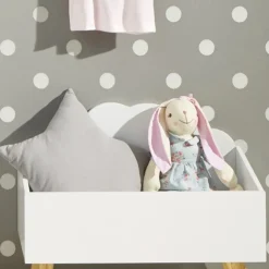 atmosphera4kids Montessori>Caja De Juguetes De Mdf Nube 58x45x28Cm