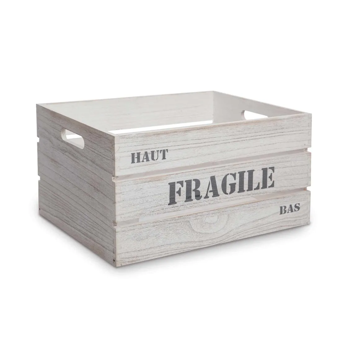 atmosphera Accesorios|Estilo Rústico>Caja De Madera Tam. 3/6 31x21x16Cm