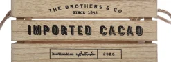 atmosphera Accesorios|Estilo Rústico>Caja De Madera Tam. 2/3 29.1x21.1x13Cm