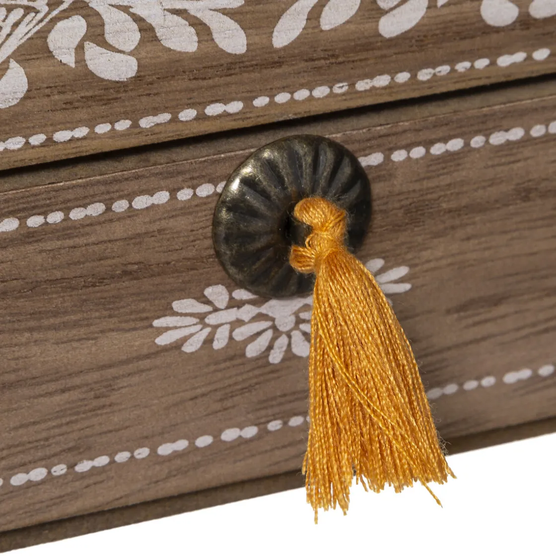 atmosphera Accesorios>Caja decorativa marrón 25cm