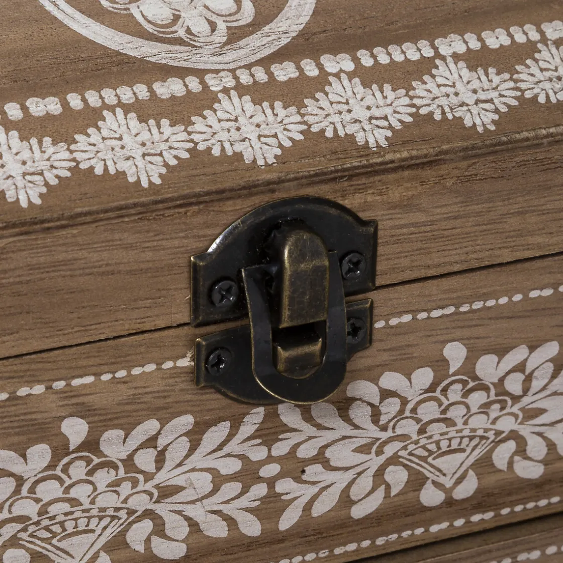 atmosphera Accesorios>Caja decorativa marrón 25cm