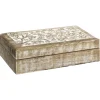 atmosphera Accesorios|Estilo Étnico>Caja Decorativa Tamaño 2/2 25x17.5x7.5Cm