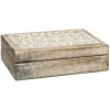 atmosphera Accesorios|Estilo Étnico>Caja Decorativa Tamaño 1/2 21x13x6Cm