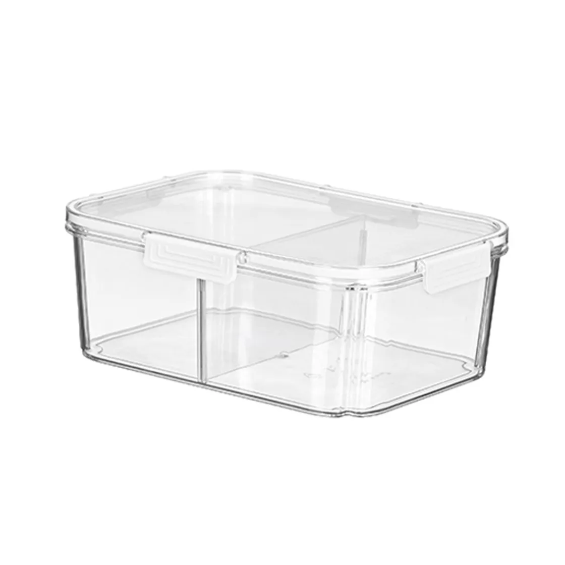 Tapas Y Cubiertas>Caja hermética con separador 2L