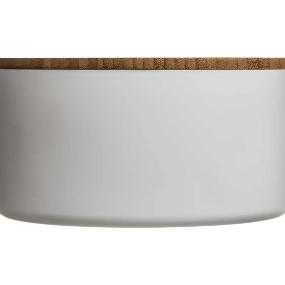 5five Accesorios De Lavabo>Caja P/ Baño Con Tapa De Bambú Y Espejo