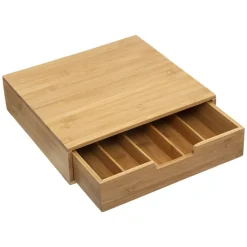 5five Encimera Y Lavavajillas>Caja para cápsulas de café con cajón de bambú