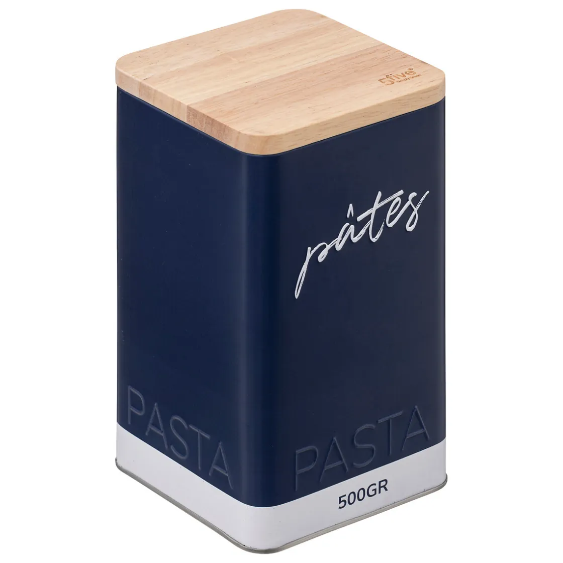 5five Cajas Y Frascos>Caja Para Pasta Metálica Azul