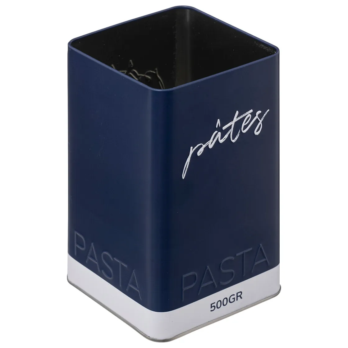 5five Cajas Y Frascos>Caja Para Pasta Metálica Azul