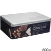 5five Cajas Y Frascos>Caja P/Chocolates Metálica C/Diseño