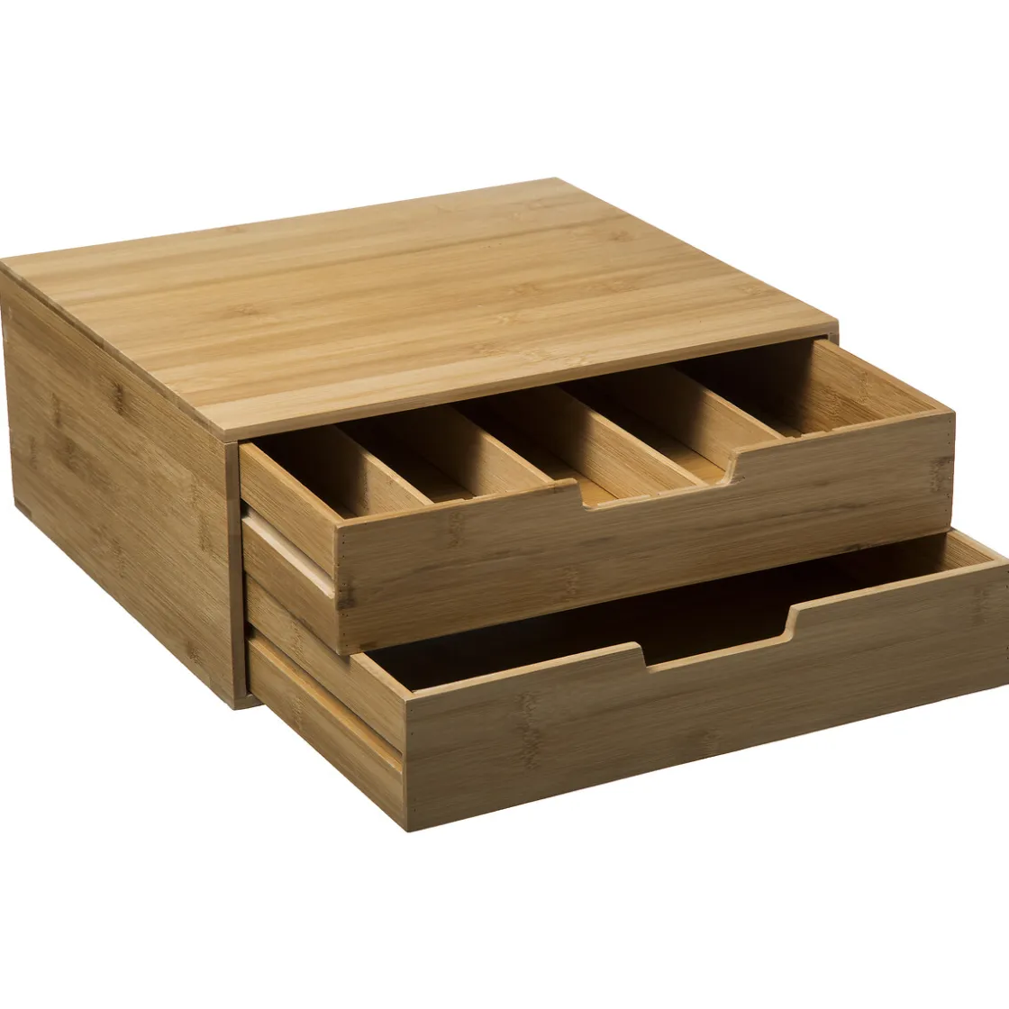 5five Encimera Y Lavavajillas>Caja P/Cápsulas Café Bambú C/2 Cajones