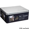 5five Cajas Y Frascos>Caja P/Te Metálica C/Diseño