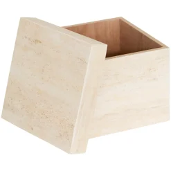 atmosphera Cestas Y Baúles>Caja tamaño 1/3 TINEO beige 20cm