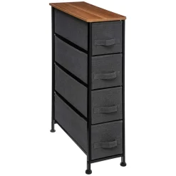 5five Armarios, Estantes Y Estanterías.>Cajonera TISSA gris oscuro 75cm