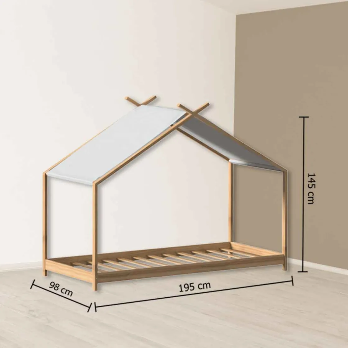 atmosphera4kids Montessori>Cama cabaña MONTESSORI ILAN