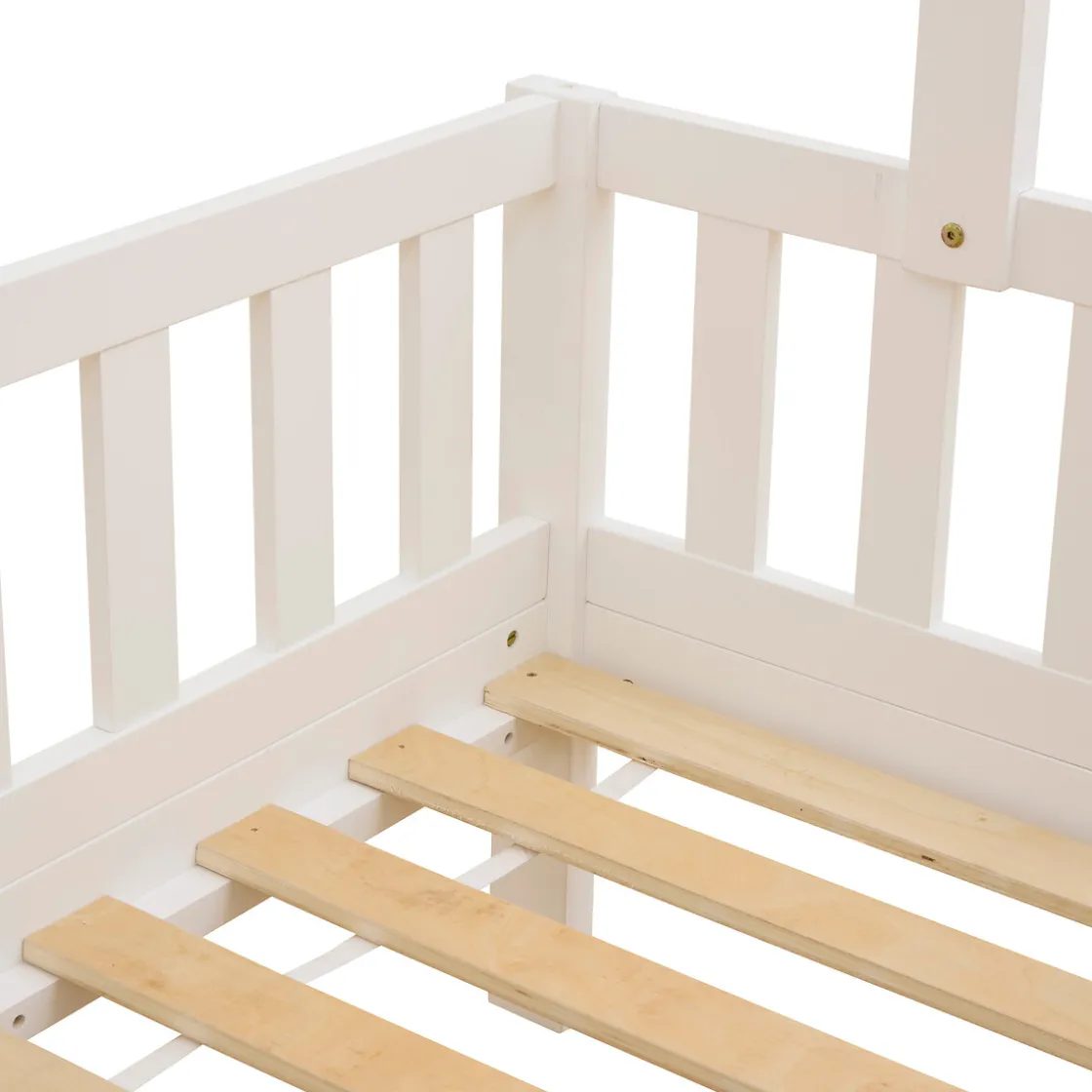 atmosphera4kids Mobiliario>Cama MONTESSORI blanca 90x190cm
