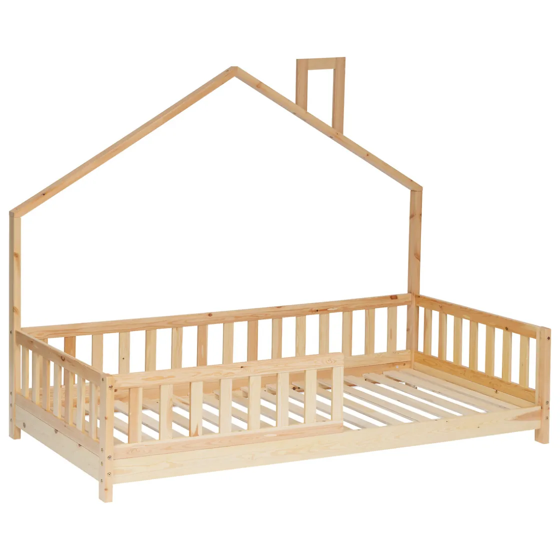 atmosphera4kids Mobiliario|Montessori>Cama MONTESSORI casa natural 90x190cm