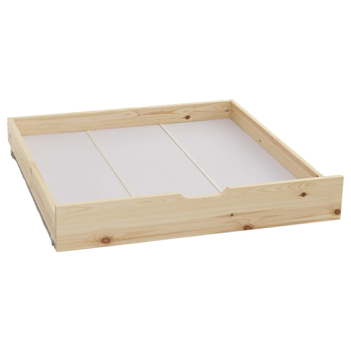 atmosphera4kids Montessori>Cama Montessori Natural Con 2 Cajones