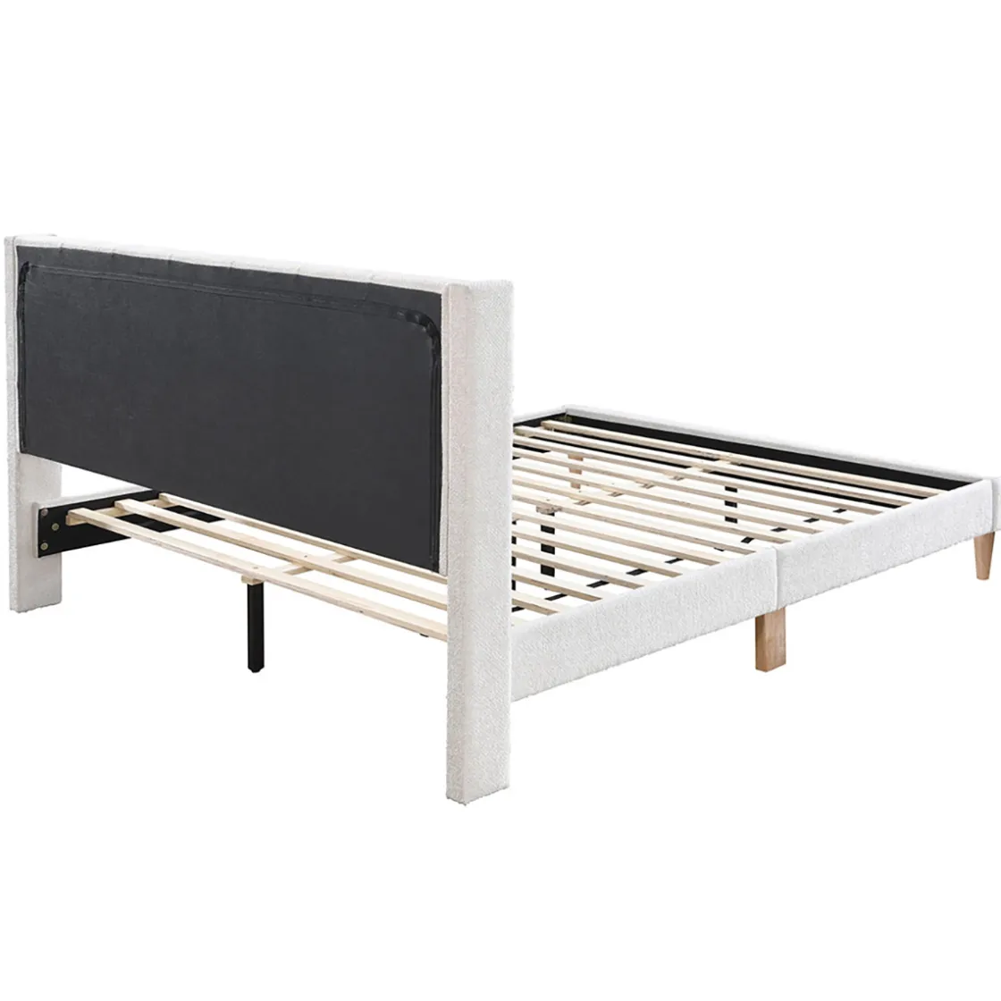 Camas>Cama Pearl Bege 174x210cm