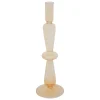 atmosphera Portavelas Y Candelabros>Candelabro Bulles Amarillo 29.7cm