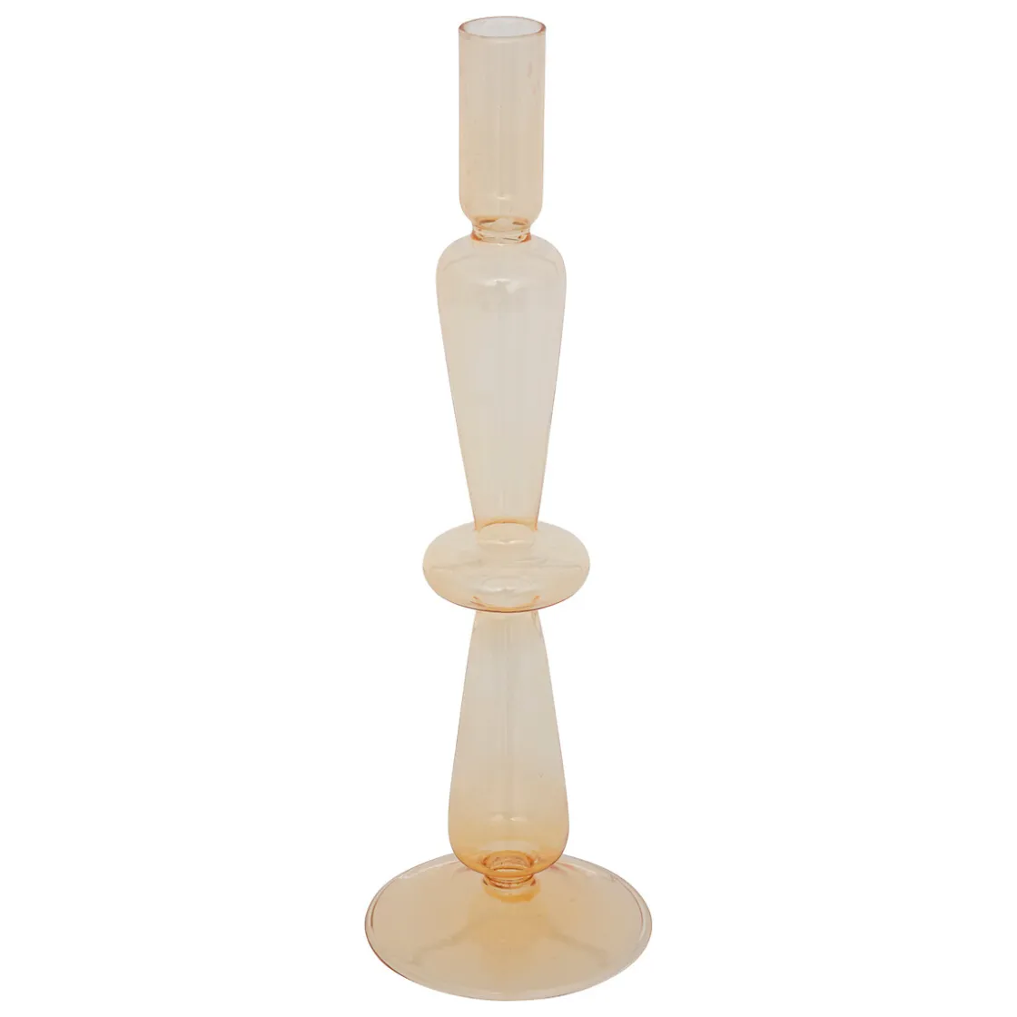 atmosphera Portavelas Y Candelabros>Candelabro Bulles Amarillo 29.7cm