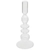 atmosphera Portavelas Y Candelabros|Estilo Contemporaneo>Candelabro Bulles Transparente 22cm