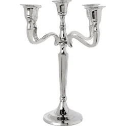 atmosphera Portavelas Y Candelabros|Estilo Contemporaneo>Candelabro De Metal Para 5 Velas 27Cm
