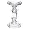 atmosphera Portavelas Y Candelabros>Candelabro De Vidrio 11.4x19Cm