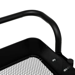 5five Carros De Soporte>Carrito cocina BLACK EDITION negro de metal