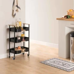 5five Carros De Soporte>Carrito De Cocina Blackwood