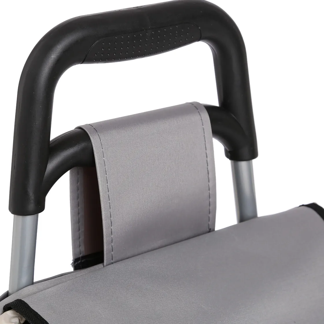 Carros De Soporte>Carro De La Compra Gris