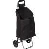 Carros De Soporte>Carro de La Compra Negro