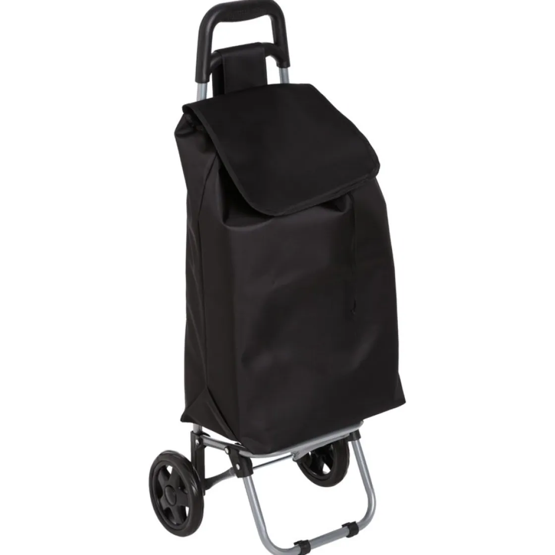 Carros De Soporte>Carro de La Compra Negro