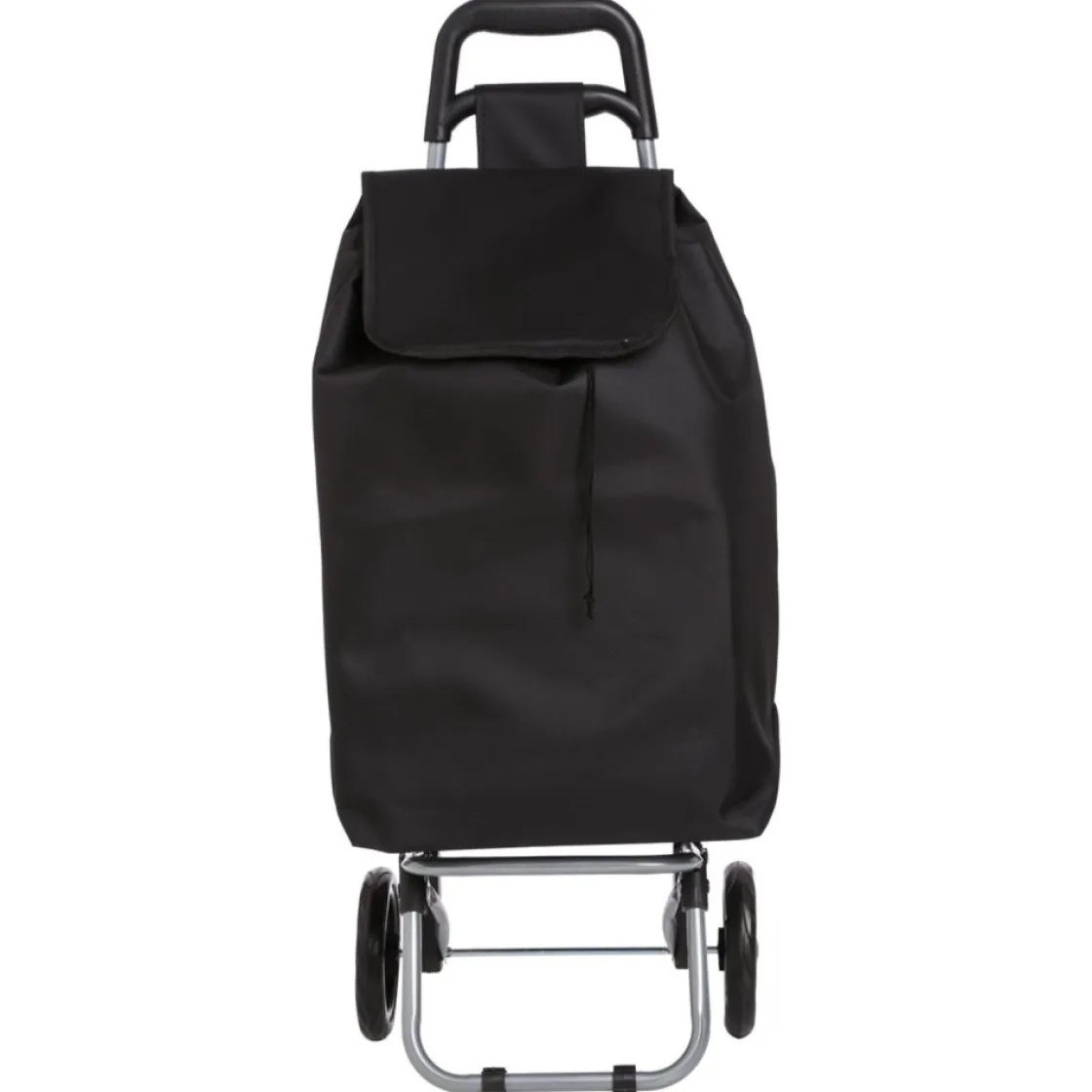 Carros De Soporte>Carro de La Compra Negro