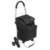 5five Auxiliares De Limpieza>Carro De La Compra Plegable Negro