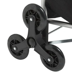 5five Auxiliares De Limpieza>Carro De La Compra Plegable Negro