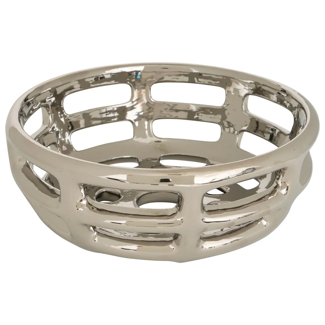 atmosphera Accesorios>Centro de mesa SKY plateado de poliresina