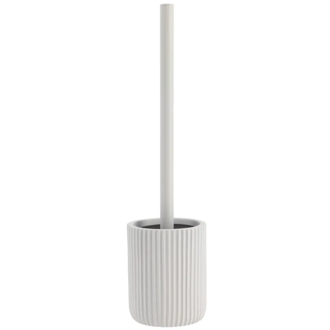 Soportes Papel Higiénico Y Portarrollos>Cepillo WC Blanco Estriado