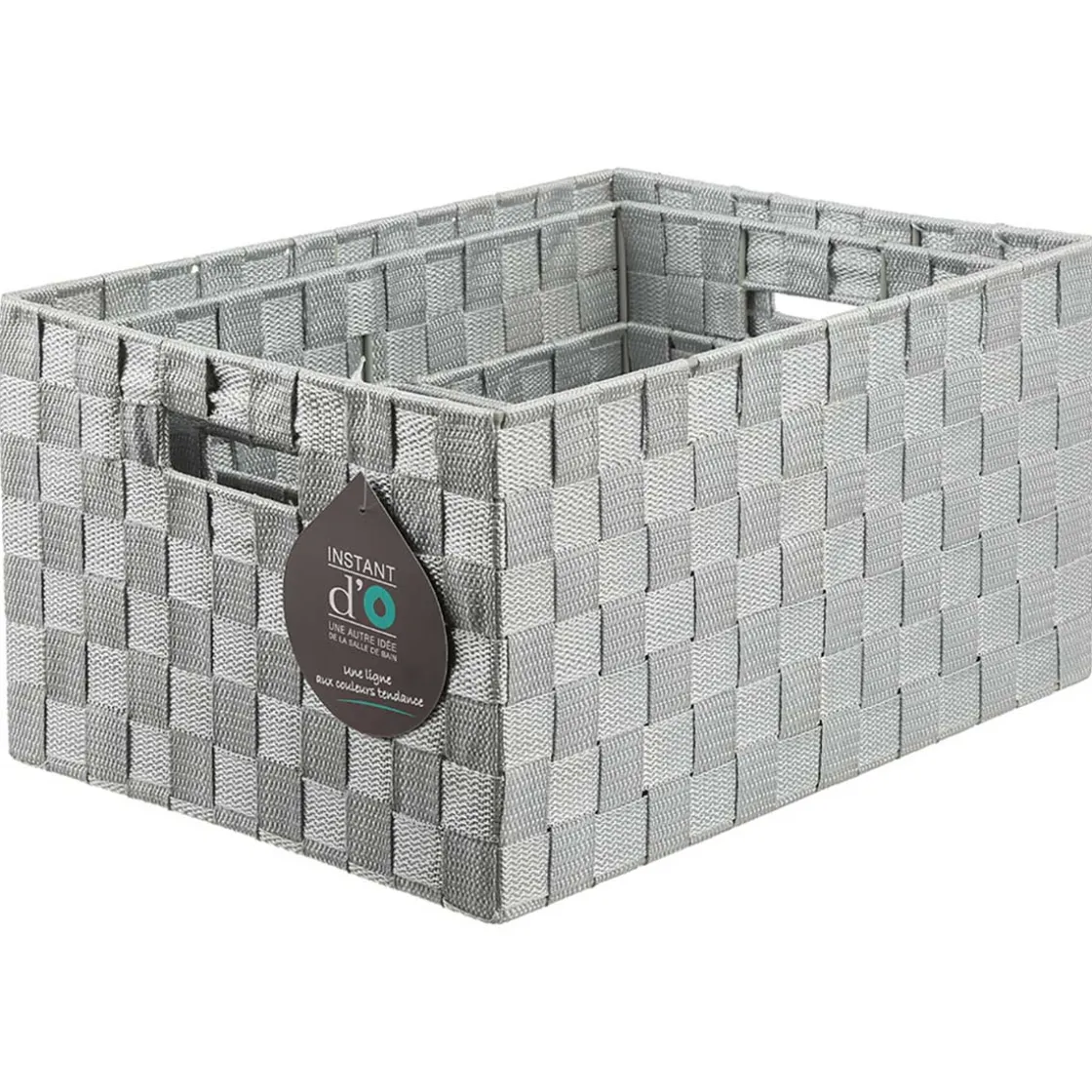 5five Cestas De Almacenamiento>Cesta Almacenaje Color Gris