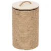 atmosphera Cestas Y Baúles>Cesta con tapa beige 48x36cm