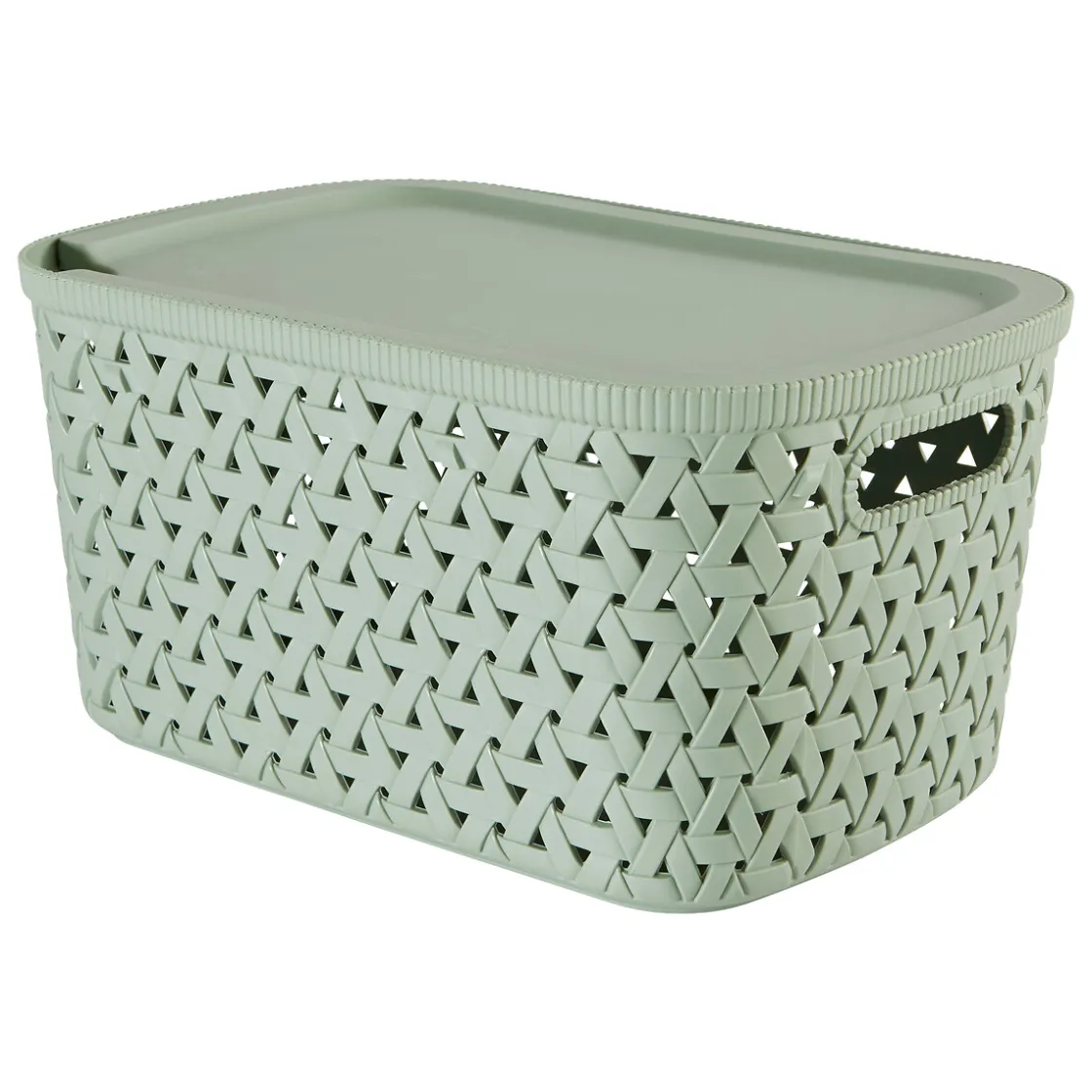 5five Cajas De Almacenamiento Y Organizadores>Cesta de almacenaje TRESSY verde 6.7L