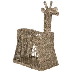 atmosphera4kids Almacenamiento>Cesta De Jirafa Beige 60x33x78.5Cm