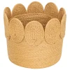 atmosphera Cestas Y Baúles|Estilo Étnico>Cesta De Rafia Beige Inu 29cm
