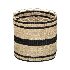 atmosphera Cestas Y Baúles>Cesta De Rafia Tam. 1/2 29.5x29.5x29.5Cm