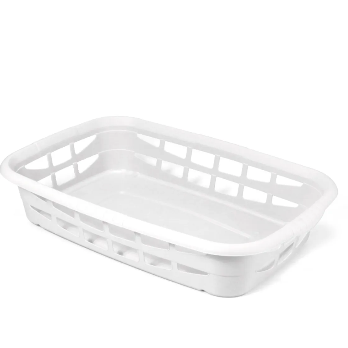 Cestas Y Palanganas>Cesta De Ropa Blanca De Plástico 25L