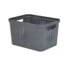 Accesorios De Almacenamiento>Cesta Gris Pixel 16L