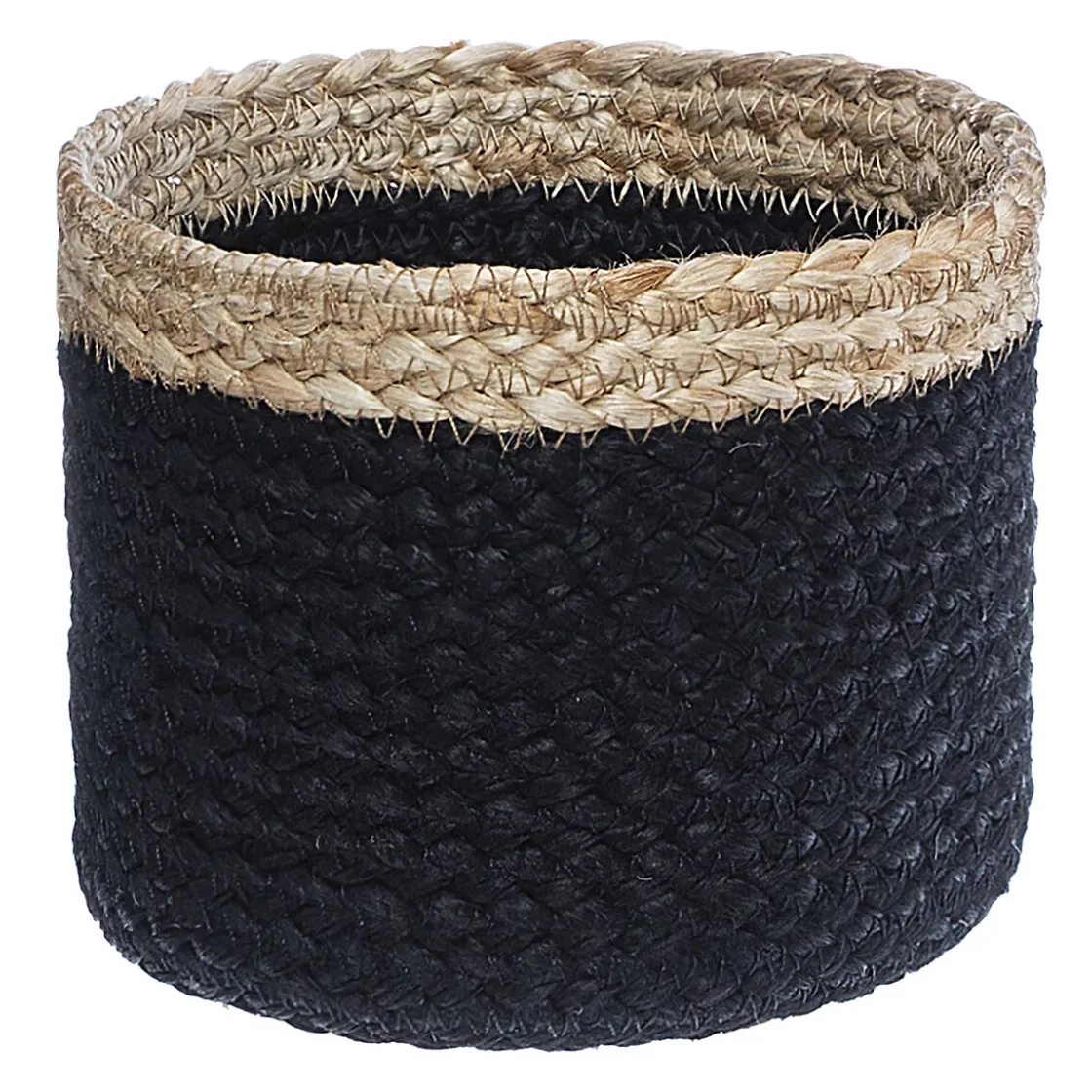 atmosphera Cestas Y Baúles|Estilo Étnico>Cesta Seagrass De Yute Tam. 2/3 12x16Cm