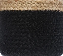 atmosphera Cestas Y Baúles|Estilo Étnico>Cesta Seagrass De Yute Tam. 2/3 12x16Cm