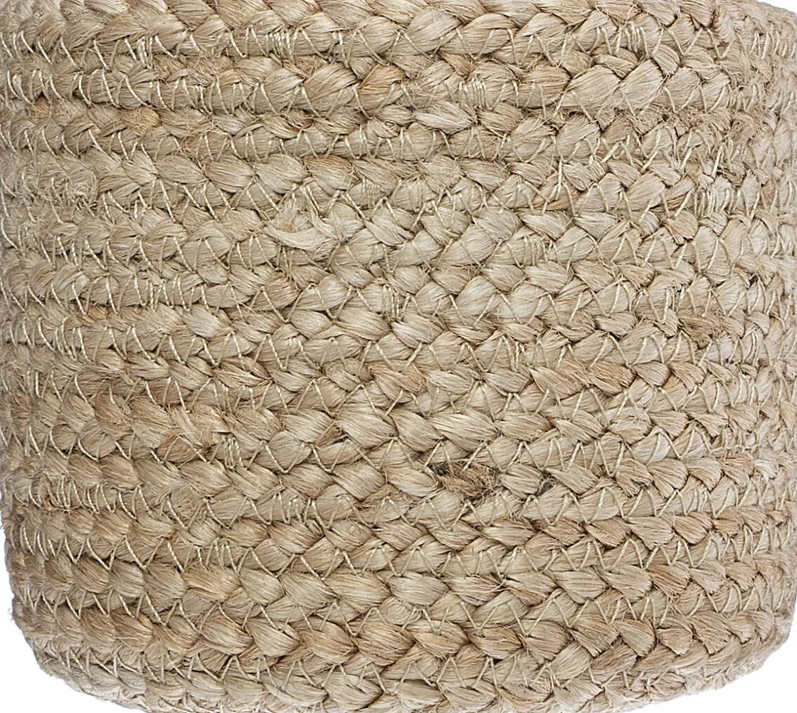 atmosphera Cestas Y Baúles|Estilo Étnico>Cesta Seagrass De Yute 19x14Cm