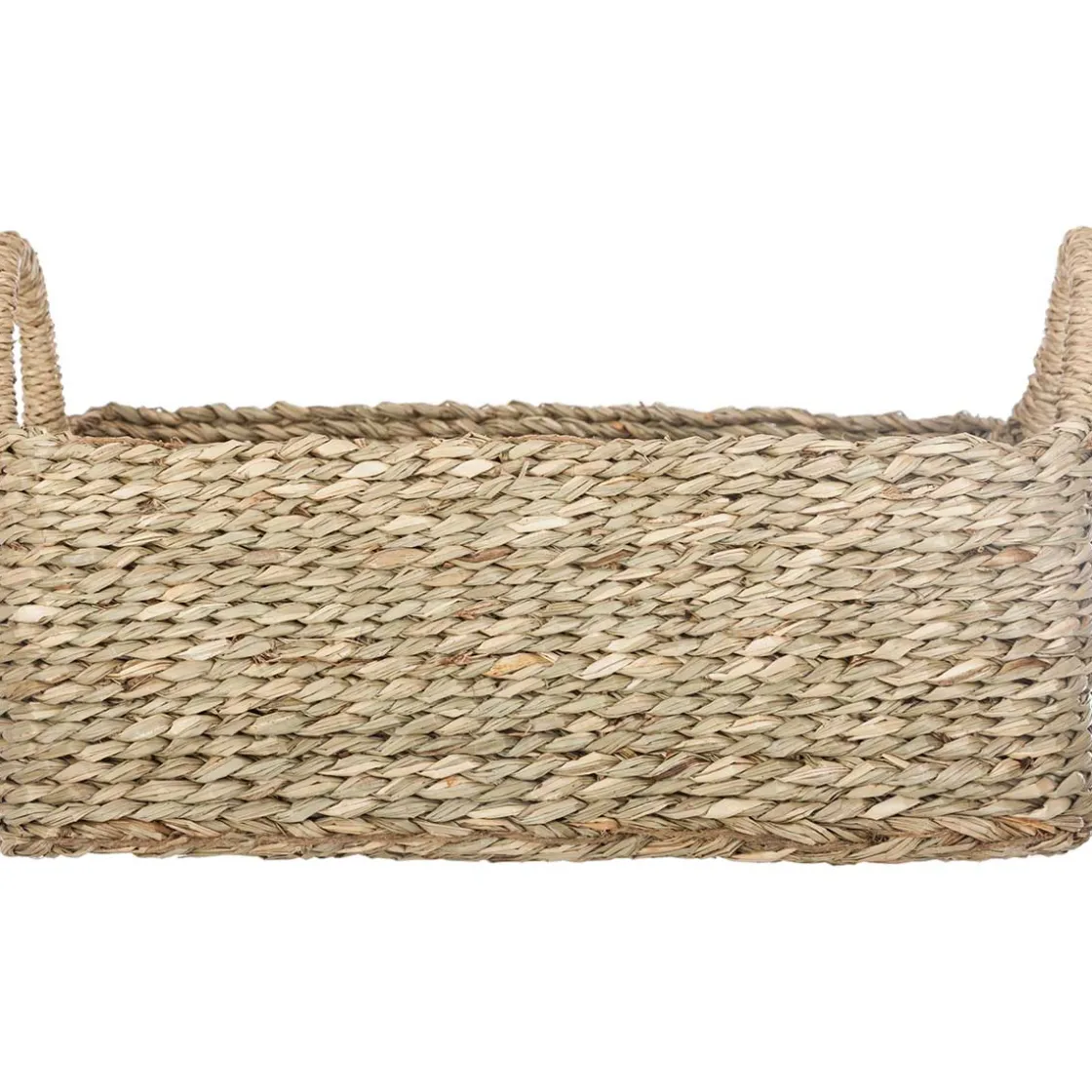 atmosphera Cestas Y Baúles|Estilo Rústico>Cesta Seagrass Rect.43x27.5x14Cm