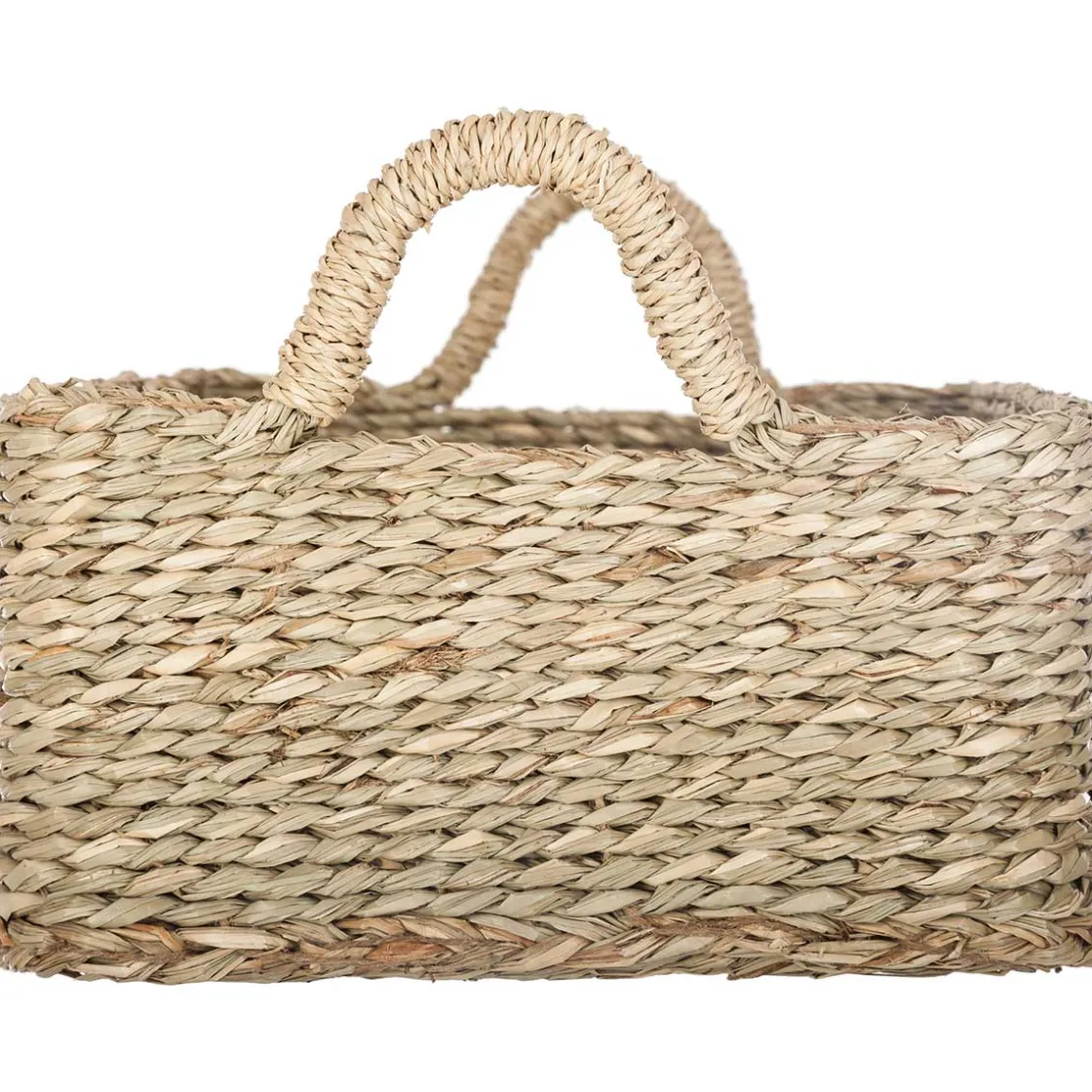 atmosphera Cestas Y Baúles|Estilo Rústico>Cesta Seagrass Rect.43x27.5x14Cm